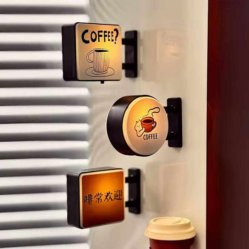 Coffee Corner Light Signs