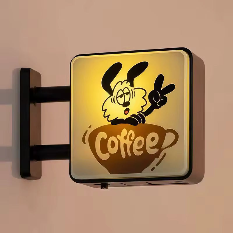 Coffee Corner Light Signs