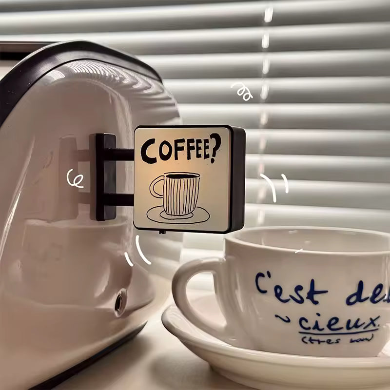 Coffee Corner Light Signs