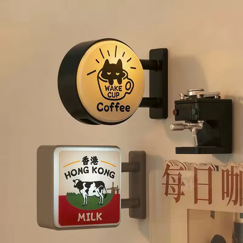Coffee Corner Light Signs