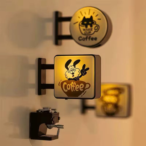 Coffee Corner Light Signs